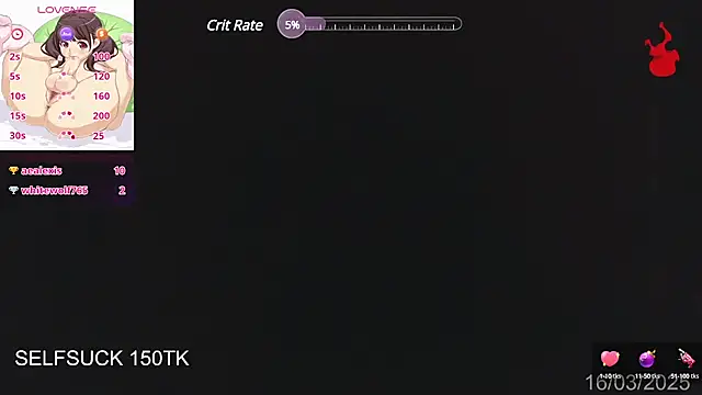 Snapshot of Herazuline chatting on March 17, 10:27 am Herazuline online show from March 17, 10:27 am