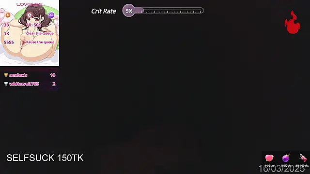 Snapshot of Herazuline chatting on March 18, 7:52 am Herazuline online show from March 18, 7:52 am