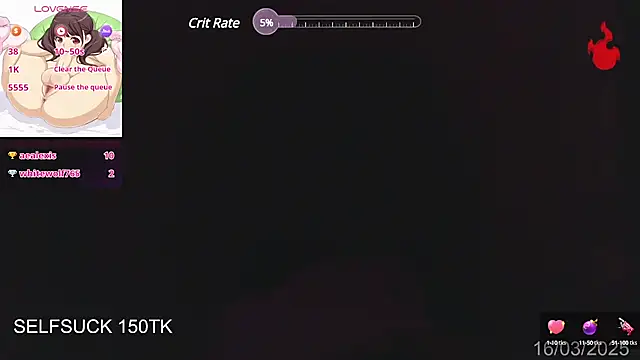 Snapshot of Herazuline chatting on March 18, 10:57 am Herazuline online show from March 18, 10:57 am