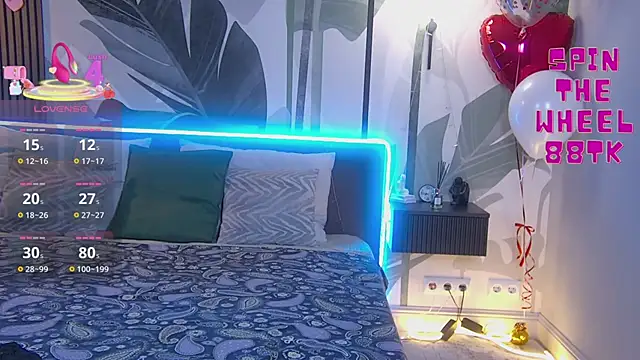 Snapshot of RubyValen chatting on February 21, 1:11 am RubyValen online show from February 21, 1:11 am