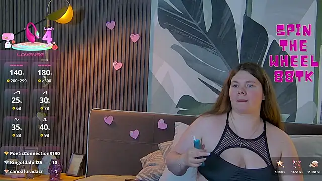 Snapshot of RubyValen chatting on March 19, 7:18 am RubyValen online show from March 19, 7:18 am