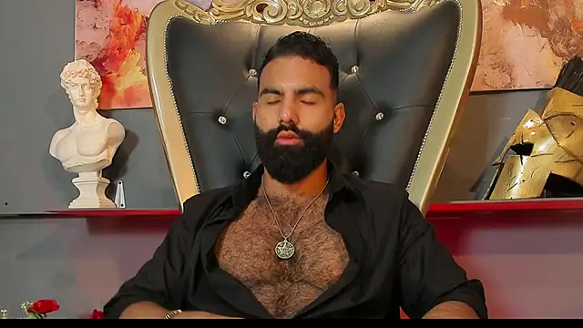 Snapshot of BeardAndrew chatting on February 15, 1:10 am BeardAndrew online show from February 15, 1:10 am