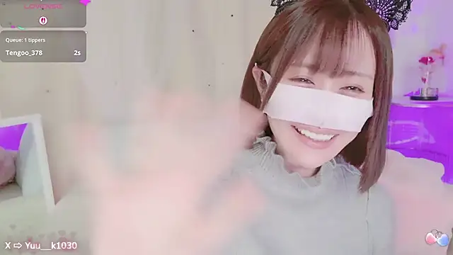 Yuu  k online show from March 14, 2:41 pm