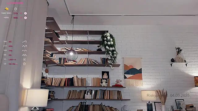 Snapshot of Riskyproject chatting on March 4, 1:17 pm Riskyproject online show from March 4, 1:17 pm