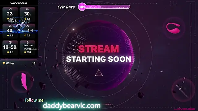 Snapshot of DaddybearVLC chatting on November 29, 4:32 pm DaddybearVLC online show from November 29, 4:32 pm