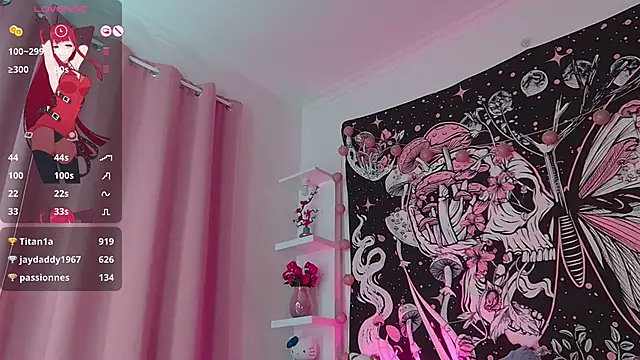 Snapshot of Saturn1a chatting on March 18, 1:10 am Saturn1a online show from March 18, 1:10 am