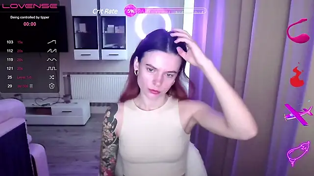 RinaDevil online show from February 6, 7:02 am