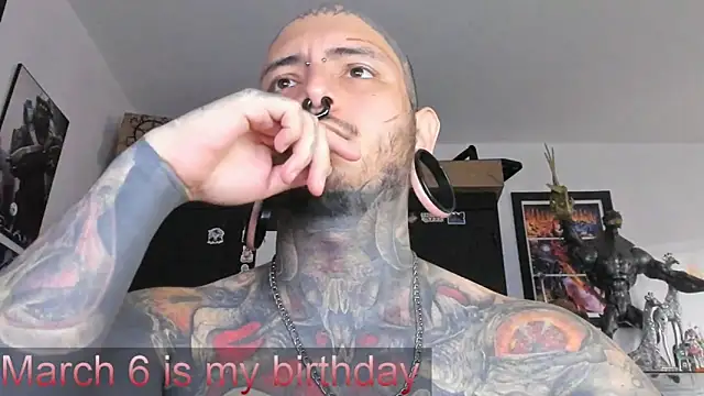 DEATHINK666XX online show from March 4, 5:03 pm