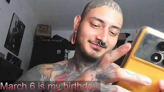 DEATHINK666XX online show from March 5, 1:10 am