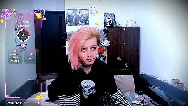 Snapshot of Littlepinkcat chatting on September 28, 4:45 pm Littlepinkcat online show from September 28, 4:45 pm