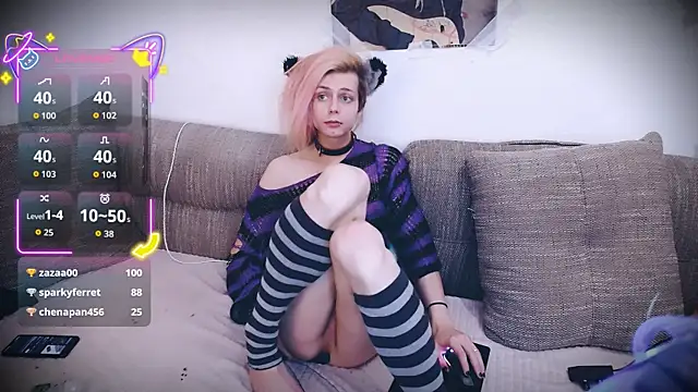 Snapshot of Littlepinkcat chatting on October 30, 10:43 pm Littlepinkcat online show from October 30, 10:43 pm