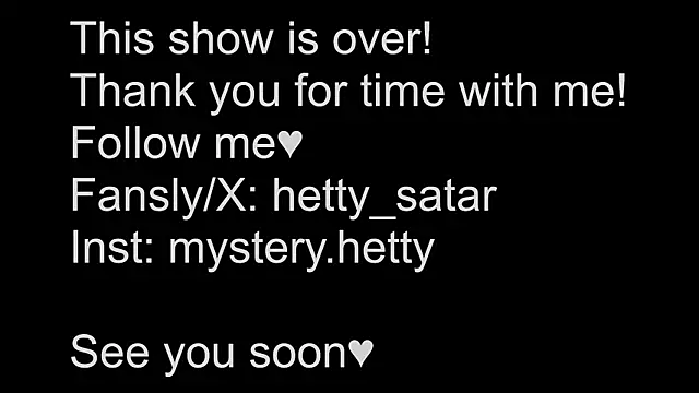 Snapshot of Hetty_satar chatting on January 30, 1:44 am Hetty satar online show from January 30, 1:44 am