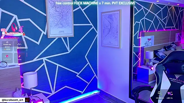 Snapshot of KAROL-SCOTT chatting on October 31, 8:10 pm KAROL-SCOTT online show from October 31, 8:10 pm