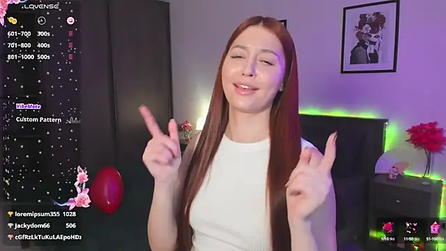 EleanorePeach online show from February 14, 8:10 am