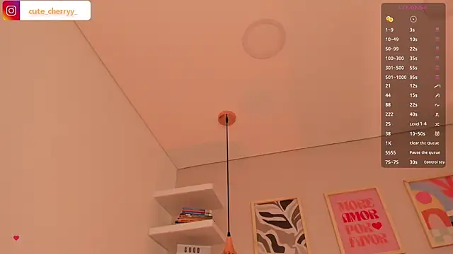 cute  cherry  online show from February 19, 8:16 pm