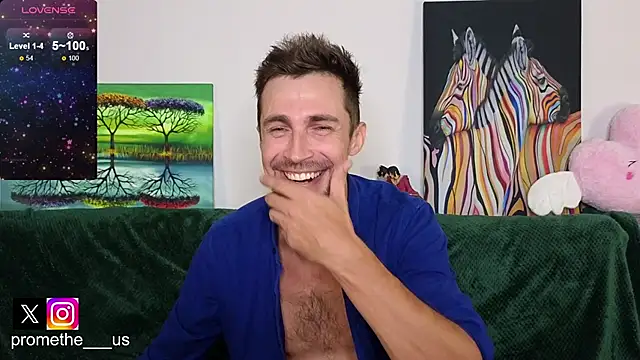 Snapshot of Promethe_us chatting on March 9, 8:18 am Promethe us online show from March 9, 8:18 am