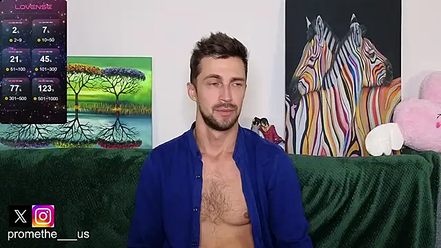 Snapshot of Promethe_us chatting on March 13, 8:26 am Promethe us online show from March 13, 8:26 am