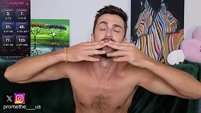 Snapshot of Promethe_us chatting on March 13, 6:45 pm Promethe us online show from March 13, 6:45 pm