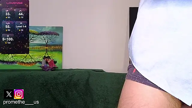 Snapshot of Promethe_us chatting on October 12, 11:09 am Promethe us online show from October 12, 11:09 am