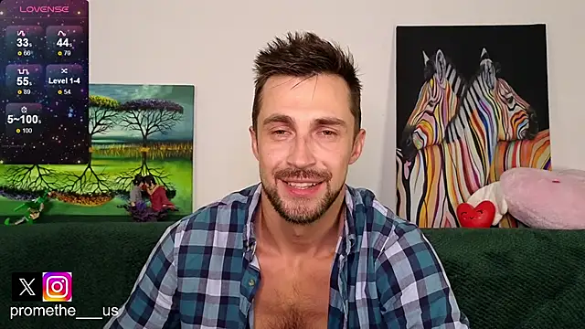 Snapshot of Promethe_us chatting on October 15, 9:37 pm Promethe us online show from October 15, 9:37 pm