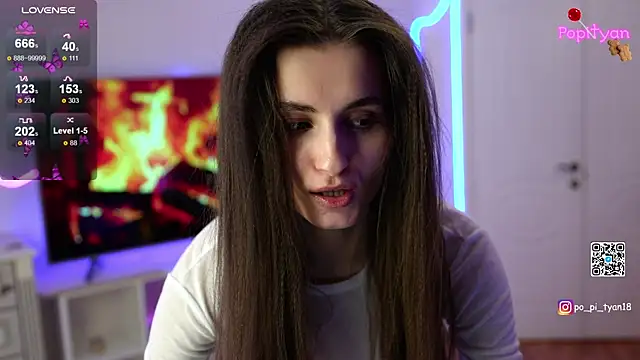 Snapshot of popityan1 chatting on February 28, 12:10 am popityan1 online show from February 28, 12:10 am