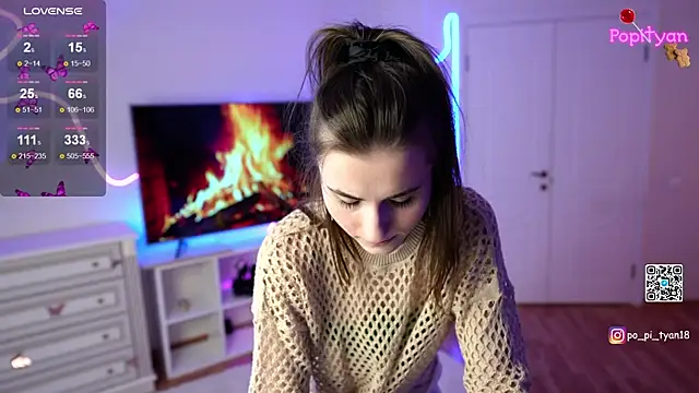 Snapshot of popityan1 chatting on February 28, 6:52 pm popityan1 online show from February 28, 6:52 pm