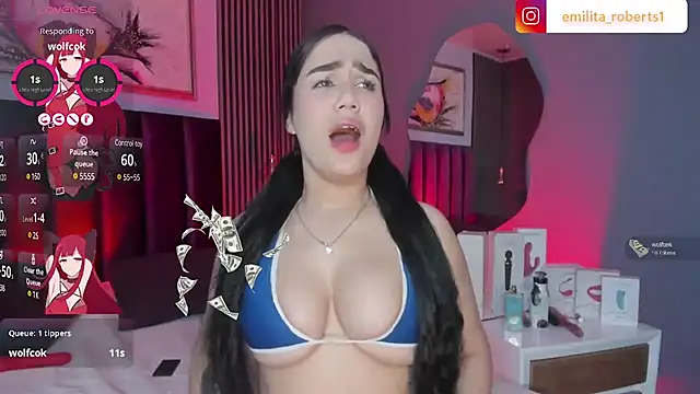 emily roberts1 online show from January 26, 3:36 pm