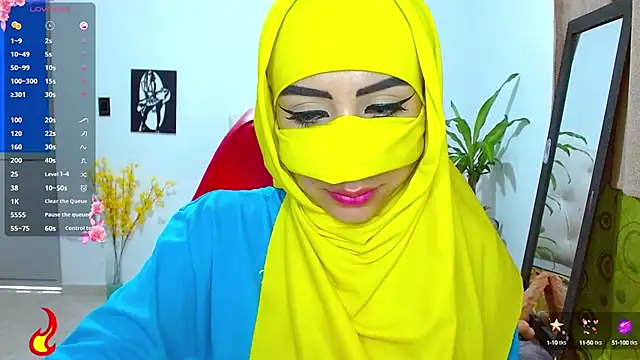  alabina  online show from January 10, 9:20 pm