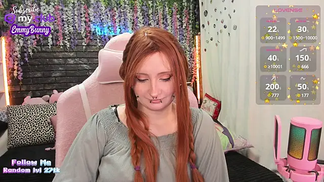 EmmyBunny online show from January 15, 2:13 pm