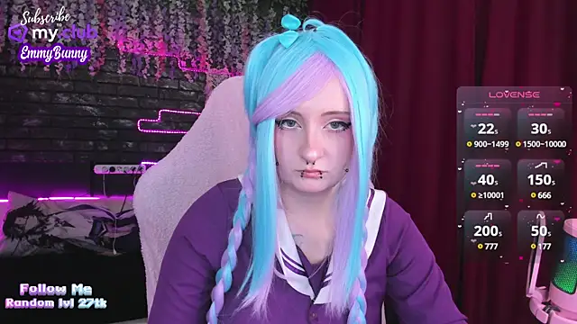 EmmyBunny online show from February 22, 2:08 pm