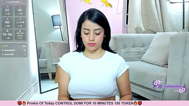 Paula Desousa online show from February 1, 1:55 am