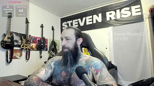 StevenRiseNYC online show from December 1, 1:27 pm