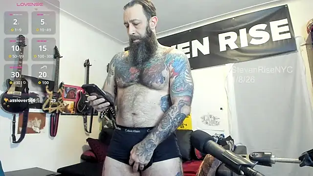 StevenRiseNYC online show from January 9, 1:25 pm