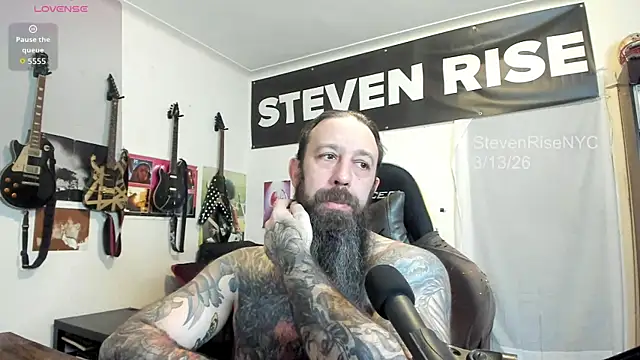 StevenRiseNYC online show from March 13, 1:40 pm