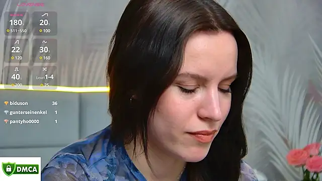 AmaliaBell online show from March 9, 8:10 pm